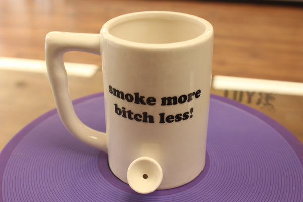 Smoke More, Bitch Less Mug Pipe