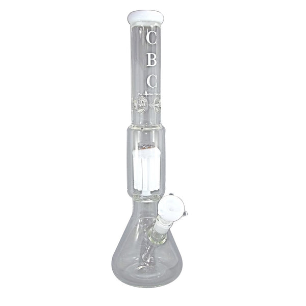 CBC Glass - 18 Inch 9mm Beaker w/ 12-Stem Tree Perc